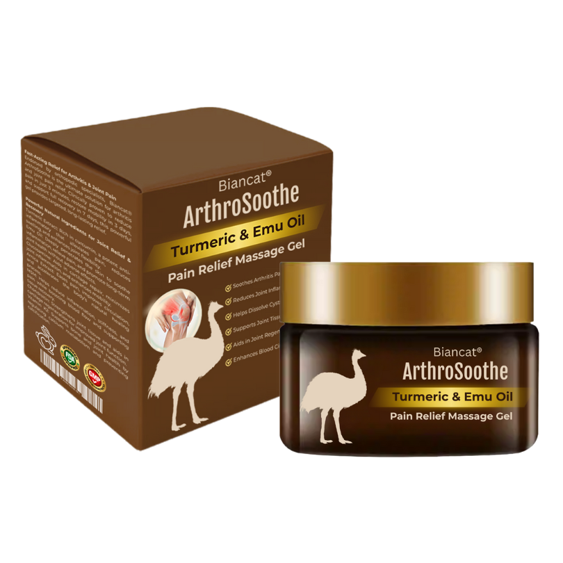 Biancat® ArthroSoothe Turmeric & Emu Oil Pain Relief Massage Gel