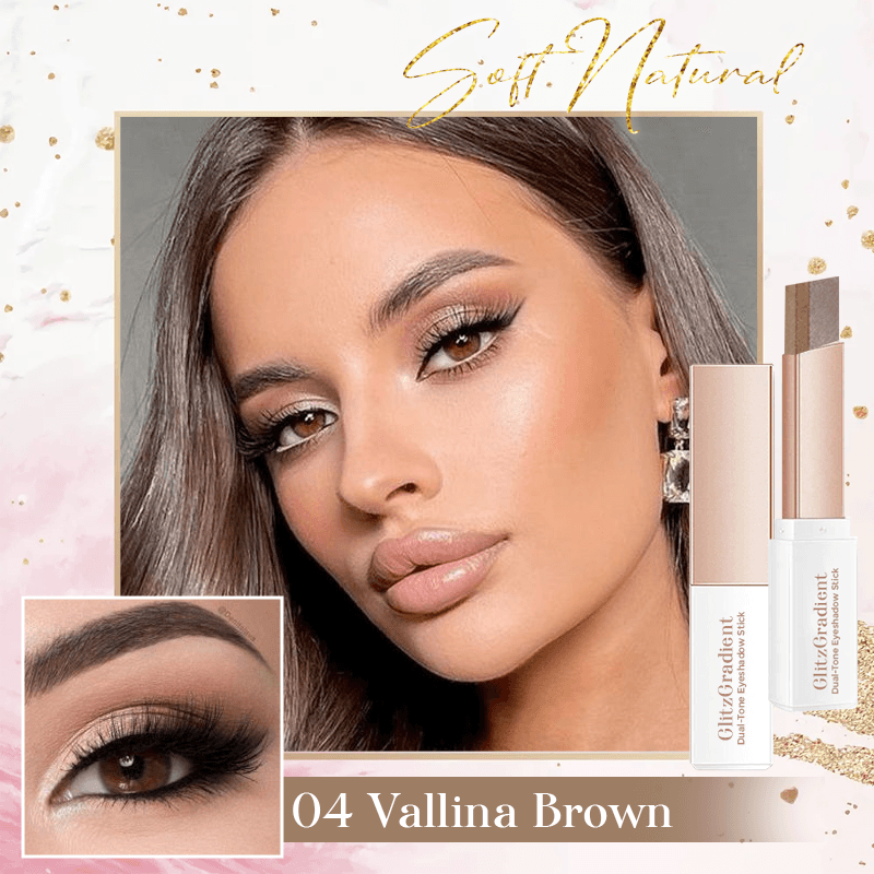 GlitzGradient Dual-Tone Eyeshadow Stick