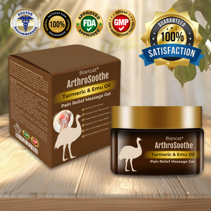 Biancat® ArthroSoothe Turmeric & Emu Oil Pain Relief Massage Gel