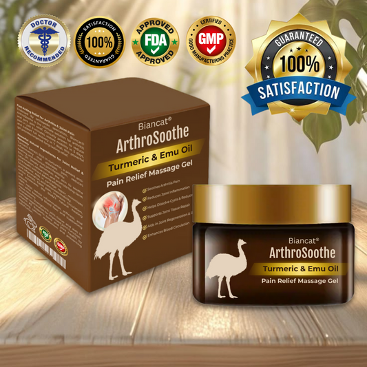 Biancat® ArthroSoothe Turmeric & Emu Oil Pain Relief Massage Gel